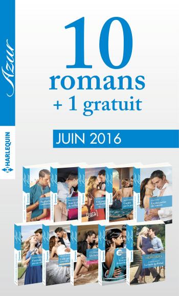 Pack mensuel Azur : 10 romans  + 1 gratuit (juin 2016)