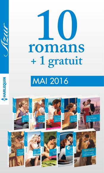Pack mensuel Azur : 10 romans  + 1 gratuit (mai 2016)