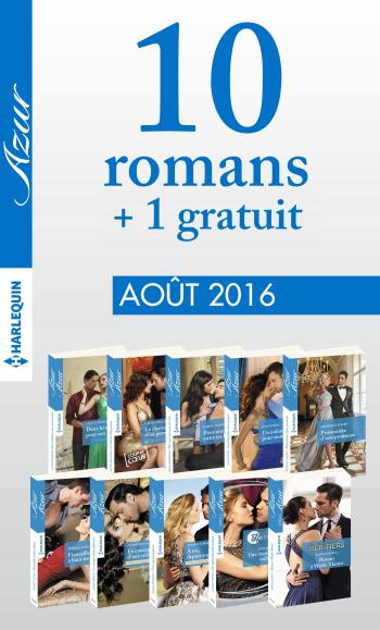 Pack mensuel Azur : 10 romans  + 1 gratuit (août 2016)