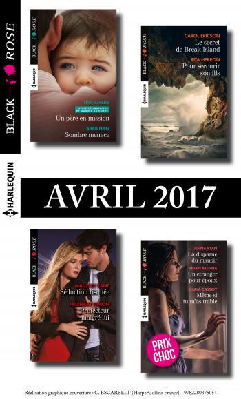 Pack mensuel Black Rose : 9 romans (avril 2017)