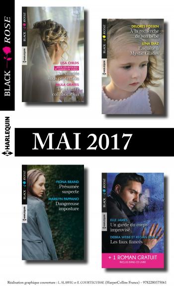 Pack mensuel Black Rose : 8 romans  + 1 gratuit (mai 2017)