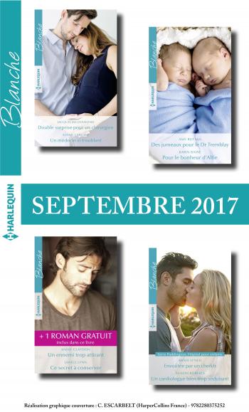 Pack mensuel Blanche : 8 romans  + 1 gratuit (septembre 2017)