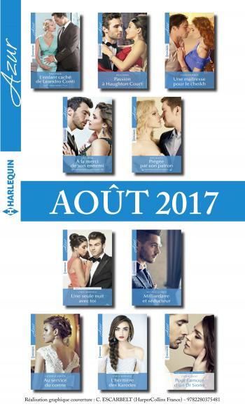 Pack mensuel Azur : 10 romans + 1 gratuit (août 2017)