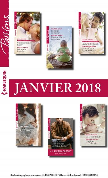 Pack mensuel Passions : 12 romans  + 1 gratuit (janvier 2018)