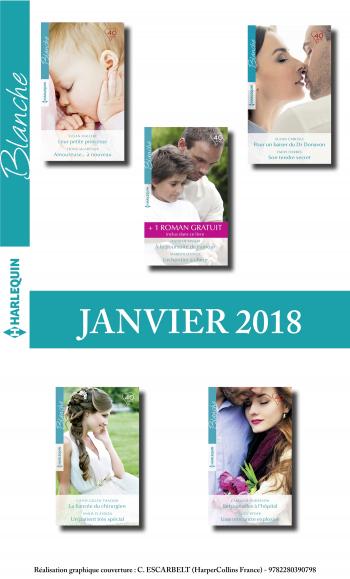Pack mensuel Blanche : 10 romans  + 1 gratuit (janvier 2018)