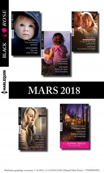 Pack mensuel Black Rose : 10 romans  + 1 gratuit (mars 2018)