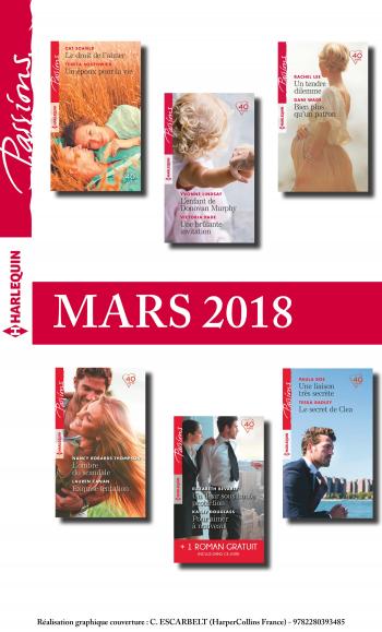 Pack mensuel Passions : 12 romans  + 1 gratuit (mars 2018)