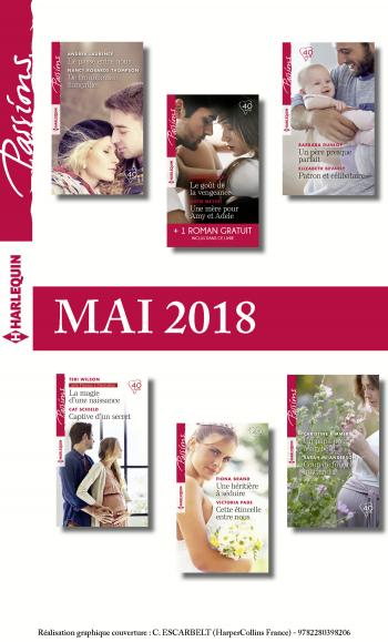 Pack mensuel Passions : 12 romans  + 1 gratuit (mai 2018)