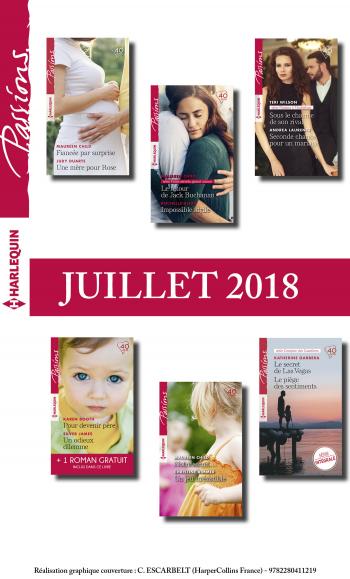 Pack mensuel Passions : 12 romans  + 1 gratuit (juillet 2018)