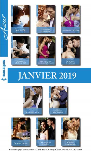 Pack mensuel Azur : 11 romans (janvier 2019)