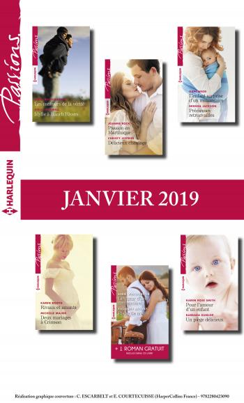 Pack mensuel Passions : 12 romans  + 1 gratuit (janvier 2019)