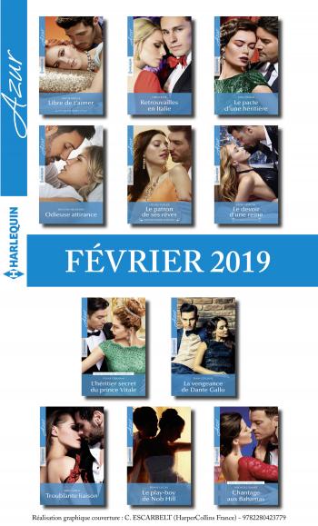 Pack mensuel Azur : 11 romans (février 2019)