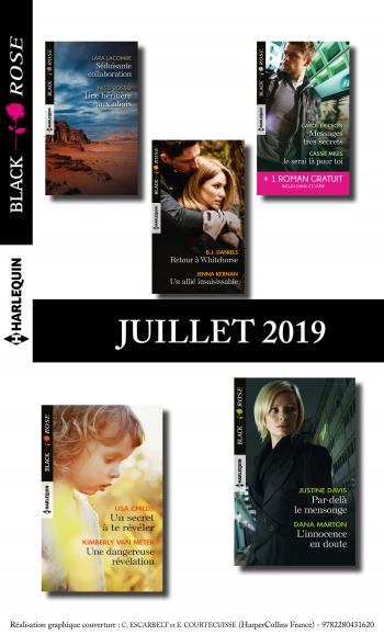 Pack mensuel Black Rose : 10 romans  + 1 gratuit (juillet 2019)