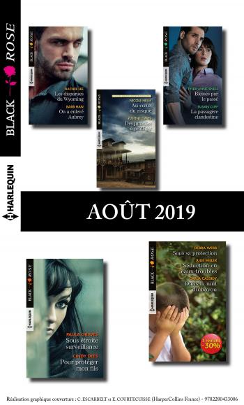 Pack mensuel Black Rose : 11 romans (août 2019)