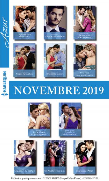 Pack mensuel Azur : 11 romans + 1 gratuit (Novembre 2019)