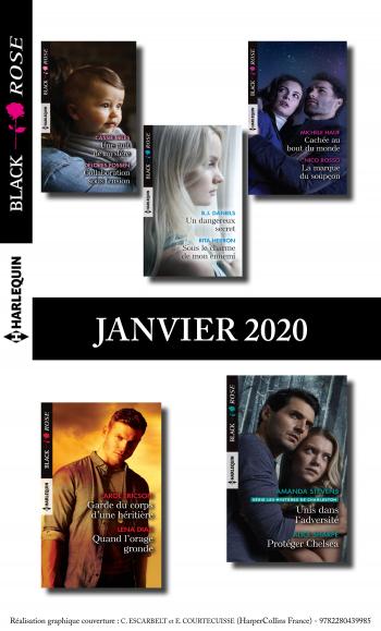Pack mensuel Black Rose : 10 romans (Janvier 2020)