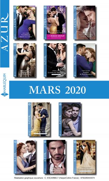 Pack mensuel Azur : 11 romans + 1 gratuit (Mars 2020)