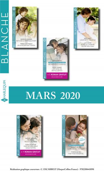Pack mensuel Blanche : 10 romans + 2 gratuits (Mars 2020)