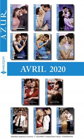 Pack mensuel Azur : 11 romans + 1 gratuit (Avril 2020)
