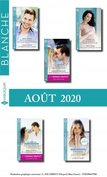 Pack mensuel Blanche : 10 romans + 2 gratuits (Août 2020)