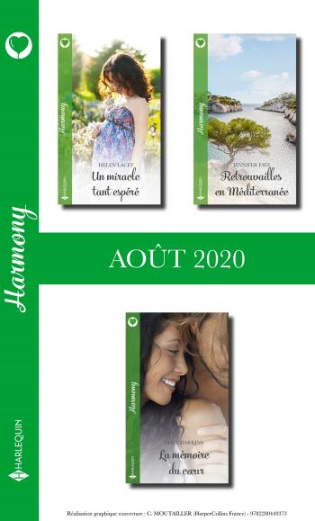 Pack mensuel Harmony : 3 romans (Août 2020)