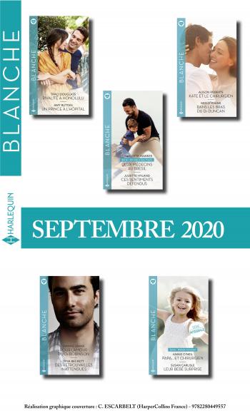 Pack mensuel Blanche : 10 romans (Septembre 2020)