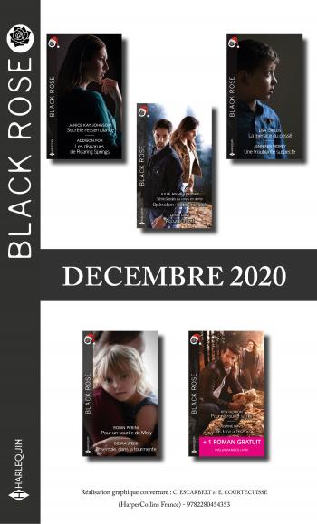 Pack mensuel Black Rose : 10 romans + 1 gratuit (Décembre 2020)