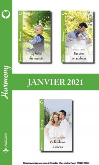 Pack mensuel Harmony : 3 romans (Janvier 2021)