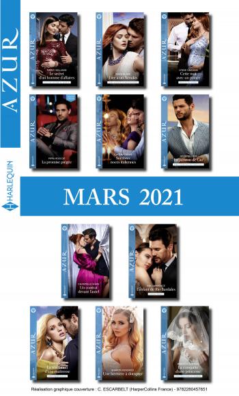 Pack mensuel Azur : 11 romans (Mars 2021)