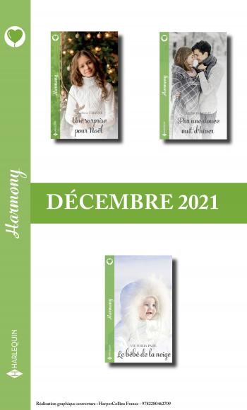 Pack mensuel Harmony : 3 romans (Décembre 2021)