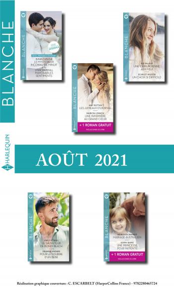 Pack mensuel Blanche : 10 romans + 2 gratuits (août 2021)