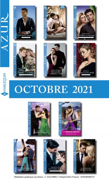 Pack mensuel Azur : 11 romans + 1 gratuit (Octobre 2021)