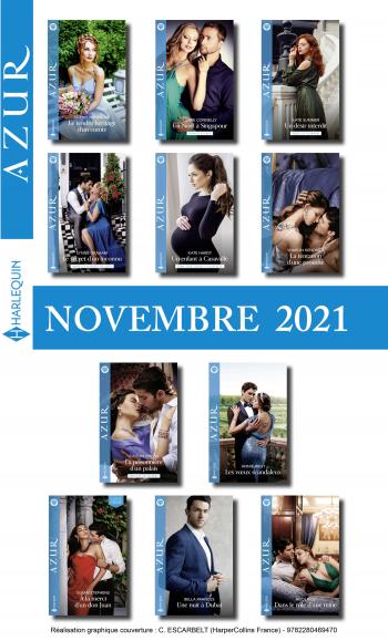 Pack mensuel Azur : 11 romans (Novembre 2021)