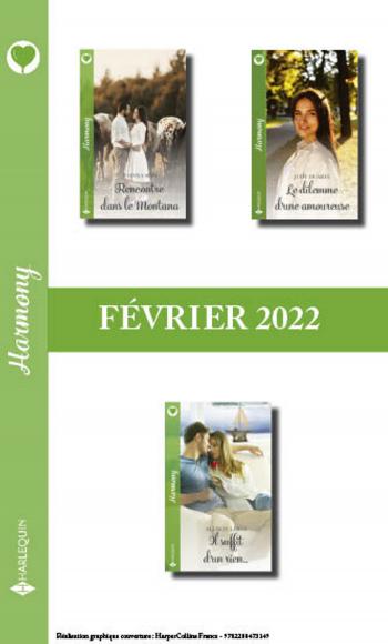 Pack mensuel Harmony - 3 romans (février 2022)