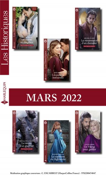 Pack mensuel Les Historiques - 6 romans (mars 2022)