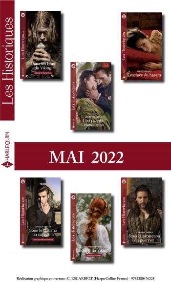 Pack mensuel Les Historiques - 6 romans (mai 2022)
