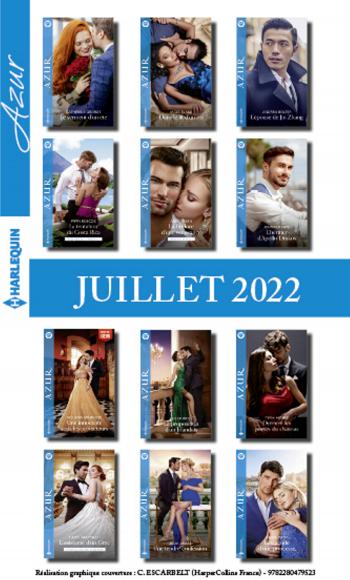 Pack mensuel Azur - 11 romans + 1 gratuit (Juillet 2022)