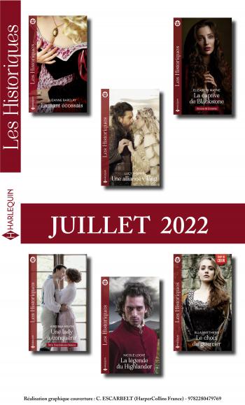 Pack mensuel Les Historiques - 6 romans ( Juillet 2022)