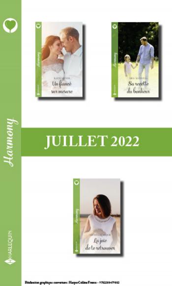 Pack mensuel Harmony - 3 romans (juillet 2022)