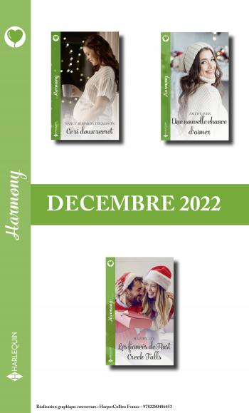 Pack mensuel Harmony - 3 romans (Décembre 2022)