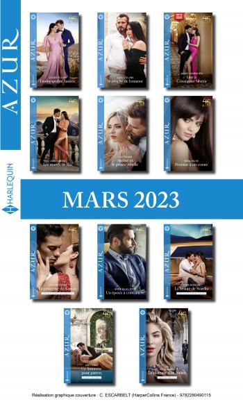 Pack mensuel Azur - 11 romans (Mars 2023)