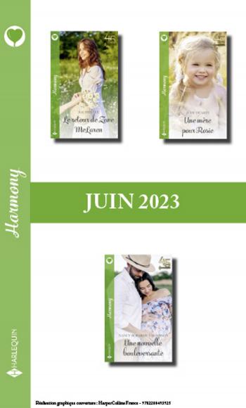 Pack mensuel Harmony - 3 romans (Juin 2023)