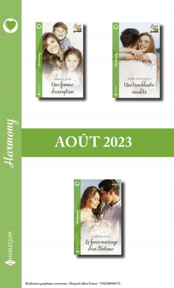 Pack mensuel Harmony - 3 romans (Août 2023)