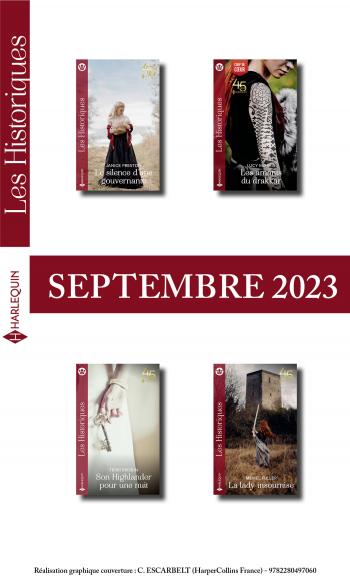 Pack mensuel Les Historiques - 4 romans (Septembre 2023)