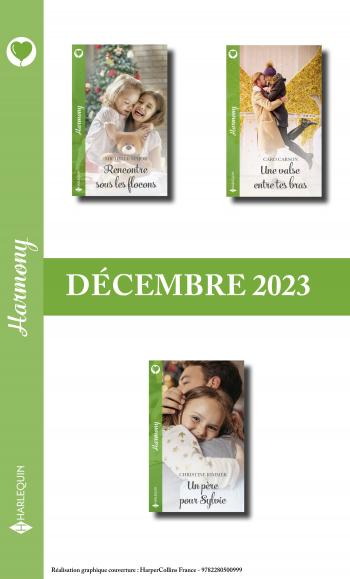 Pack mensuel Harmony - 3 romans (décembre 2023)