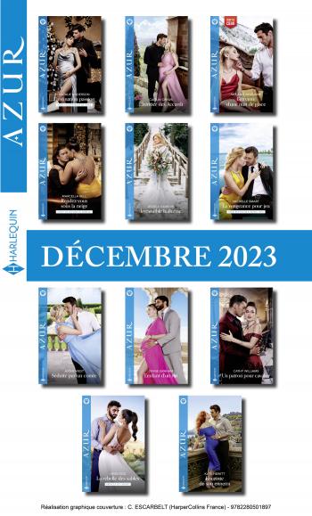 Pack mensuel Azur - 11 romans + 1 titre gratuit (Décembre 2023)
