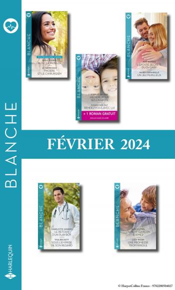Pack mensuel Blanche - 10 romans + 1 titre gratuit (Février 2024)