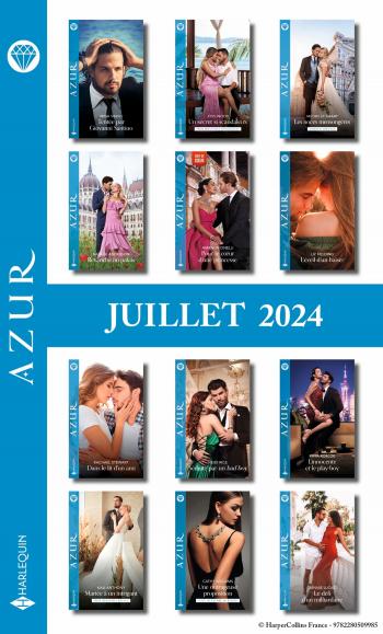 Pack mensuel Azur : 11 romans + 1 gratuit (Juillet 2024)