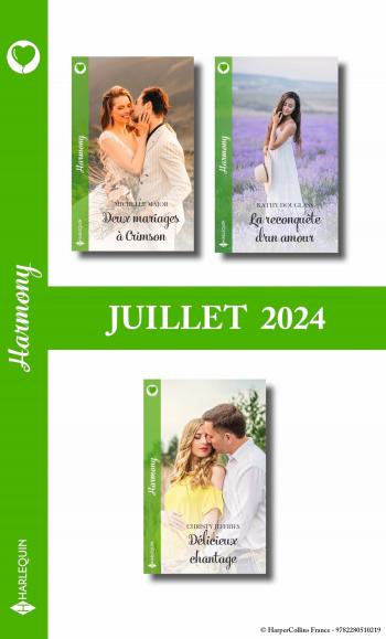 Pack mensuel Harmony - 3 romans (Juillet 2024)