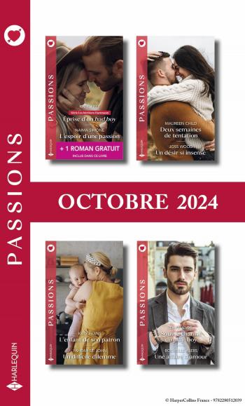 Pack mensuel Passions - 8 romans  + 1 titre gratuit (octobre 2024)
